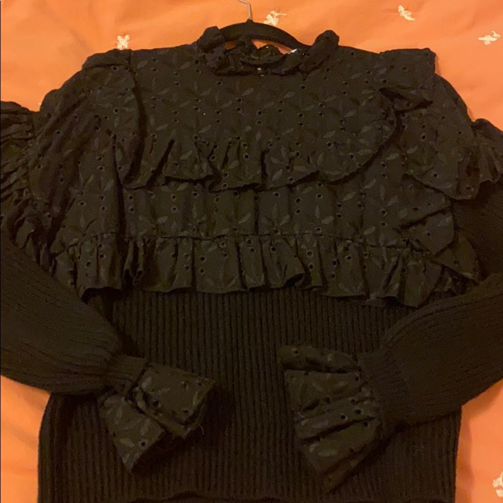 Zara lace sweater